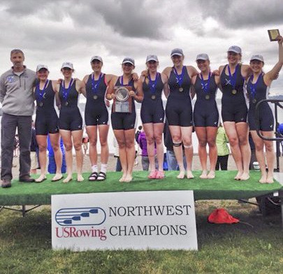 Mercer Island rowers Annika Christofferson