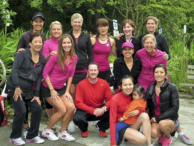 Women’s 3.0 'Team Lilley': First row