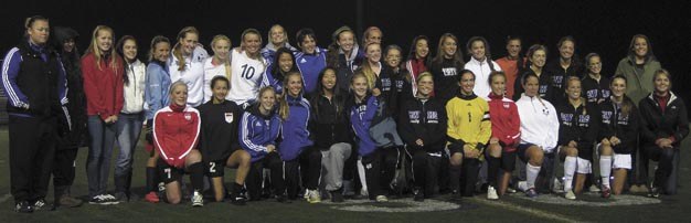 Local soccer players were honored on Oct. 31 for earning KingCo all-league honors this fall. Six Mercer Island players were recognized.