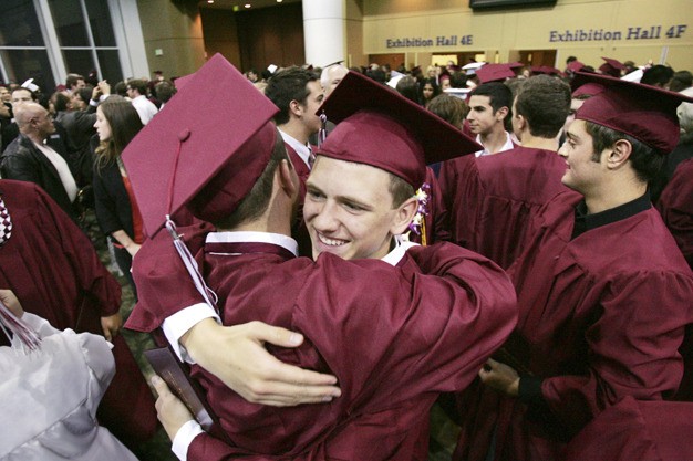 New graduates Alec Straughan