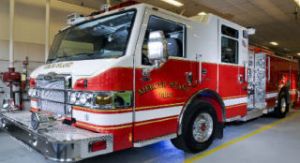 The Mercer Island Fire Department recently received two new fire trucks. The city paid about $1 million to replace the 24-year-old green trucks.