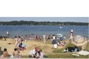 As temperatures reached into the 80s and beyond