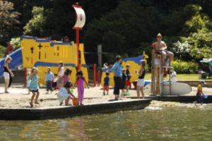 Chism Beach Park on Lake Washington in Bellevue last Wednesday