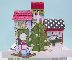 Cards and crafts are on display at Studio 904. The salon will be holding its annual holiday event on Saturday