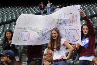 Helped out by friends