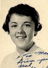 Stanley Ann Dunham in her Mercer Island High School yearbook photo.
