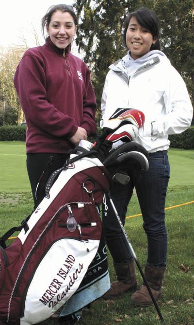 Mercer Island High School girls golf captains