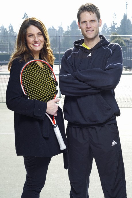 New tennis head coaches Mindy Blakeslee (girls) and Jamie Dieveney (boys) will take over this spring.