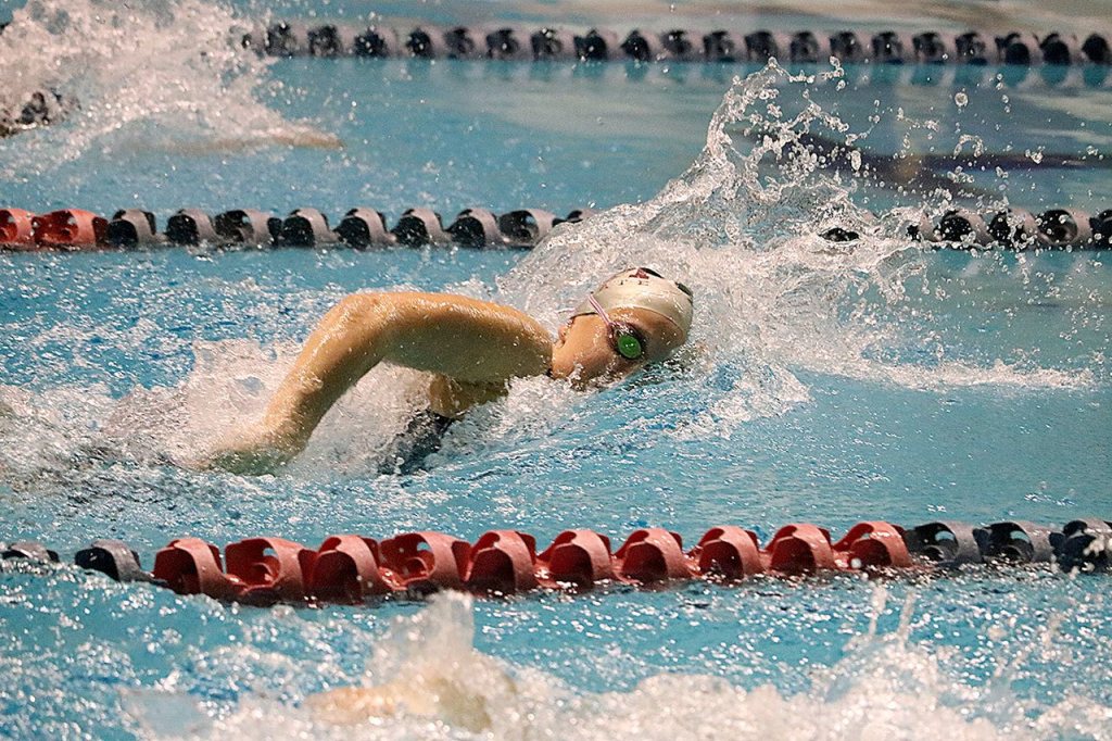 Mercer Island girls third at 3A state swim and dive championships