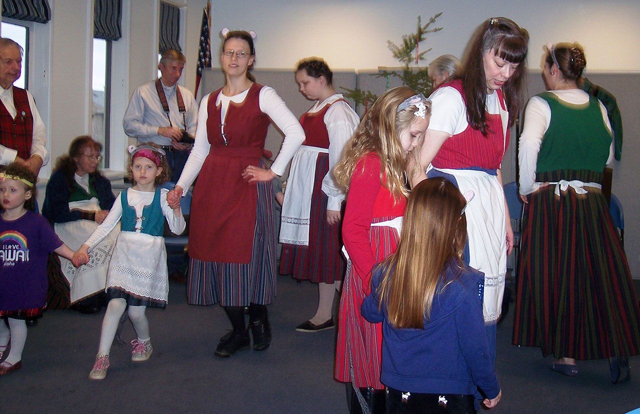 Scandinavian festivities, gingerbread houses and Toys &lsquo;n Joy are coming to Mercer Island from 12:30-3:30 p.m. on Saturday, Dec. 10. Photos courtesy of Cascade Lodge Sons of Norway