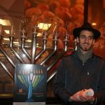 Chabad Mercer Island will light up two of 15,000 public menorahs worldwide, symbolizing a universal message of religious freedom, on Dec. 24 and Dec. 26. Photo courtesy of Rabbi Nissan Kornfeld