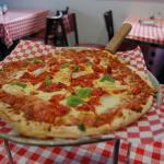 A tandoori chicken pizza, with onions, green pepper, mushrooms and cilantro. Katie Metzger/staff photo