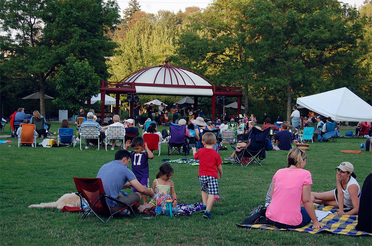 The Mercer Island Arts Council is accepting digital submissions for the 2017 Mostly Music in the Park Summer Concert Series. File photo