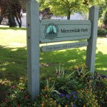 A city park sign at Mercerdale Park. File photo