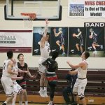 Mercer Island&rsquo;s Shain Scott denies Ballard&rsquo;s Fresh Ausar in the post (Joe Livarchik/staff photo).
