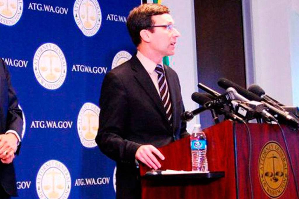 Washington State Attorney General Bob Ferguson. File photo