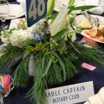Sales of the centerpieces at the breakfast, designed by Lollie Fleur, benefitted MIYFS. Katie Metzger/staff photo