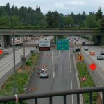 The center lanes of Interstate 90 are scheduled to close in mid-2017. File photo