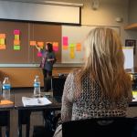 The Mercer Island City Council and senior staff meet at the Community and Event Center on Feb. 4 for the group&rsquo;s annual planning session. Katie Metzger/staff photo