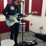 Ian Crawford of Panic! At The Disco, The Cab and The Contestants performs live on 88.9 The Bridge. Katie Metzger/staff photo