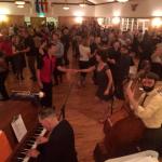 Community members learn to swing dance at a community event on Jan. 28, sponsored by the Mercer Island Arts Council. Photos courtesy of Ari Levitt