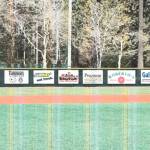 The city was considering funding opportunities to make improvements to Island Crest Park ballfields, including field banner advertising (rendering pictured). Photo courtesy of the city of Mercer Island