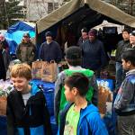 Island Park students visit Tent City 3
