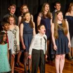 Young artists from Youth Theatre Northwest perform at the gala fundraiser on March 4, themed &ldquo;Dream Along With Me.&rdquo; Photo courtesy of 2017 Jean Johnson Productions