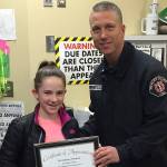 Mercer Island firefighters award middle school student for bravery