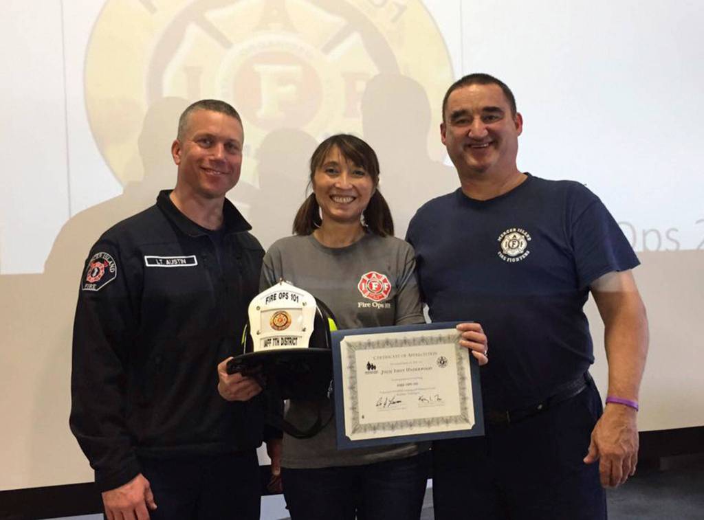 New Mercer Island city manager takes Fire Ops 101