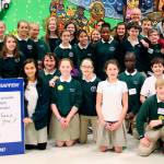 St. Monica students help feed needy families