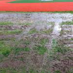 The Mercer Island baseball team has not been able to play at home this year due to the field condition at Island Crest Park. Photo courtesy of Mercer Island Baseball Boosters