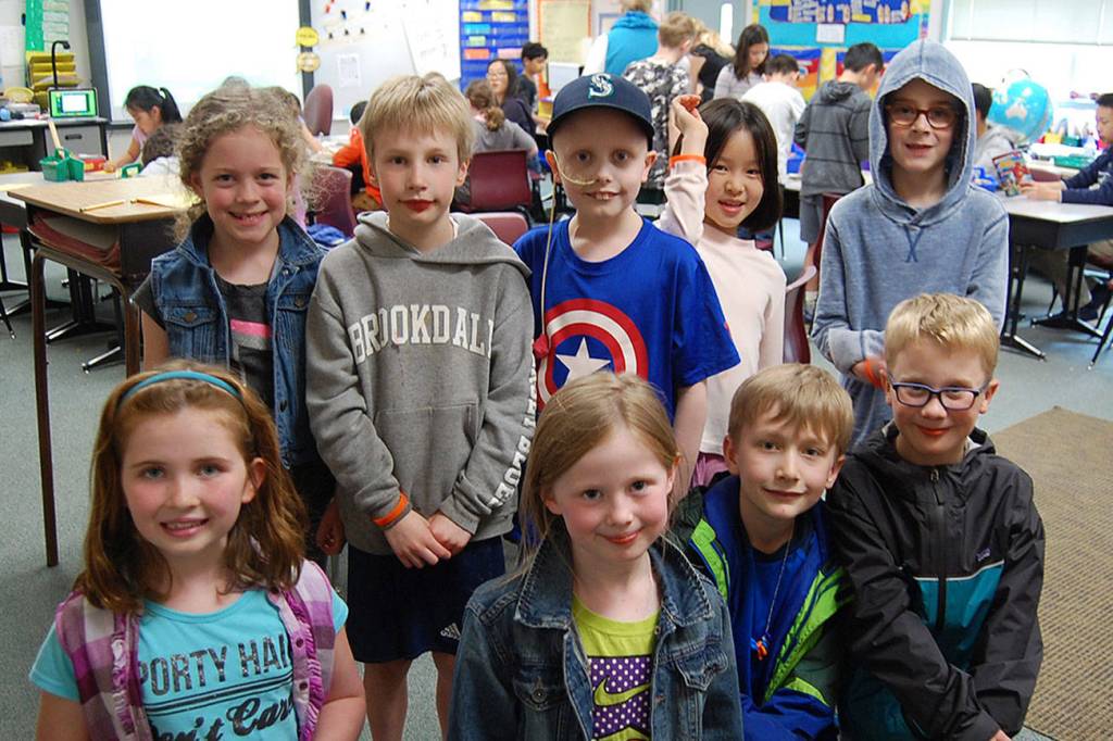 Mercer Island elementary students help classmate with cancer