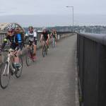 Cyclists travel along the Interstate 90 trail to Mercer Island on May 19, which was &ldquo;Bike Everywhere Day&rdquo; (or &ldquo;Bike to Work Day&rdquo;). Katie Metzger/staff photos