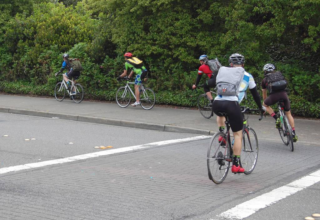 Cyclists pedal across Mercer Island for Bike to Work Day