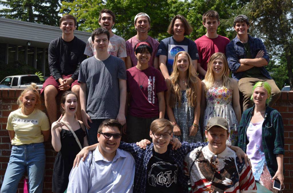 Crest Learning Center celebrated graduation on June 7. Photo courtesy of the Mercer Island School District