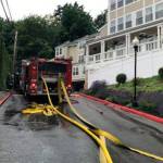 Mercer Island firefighters responded to reports of smoke coming from a parking garage of a retirement facility on June 28. Photo courtesy of the city of Mercer Island.