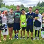 Photo courtesy of Niyati Krauser                                A plethora of Mercer Island youthful runners competed in the third annual &ldquo;Mercer Island Young Life Jump into Summer&rdquo; 5K run/walk on June 3 at Luther Burbank Park on Mercer Island. In the boys under 15 category, Jaden Krauser captured first place, Anthony Brondello nabbed second place and Oscar Pont tallied a third place finish. In the girls under 15 division, Christina Crow finished in first place and Sophia Morelli cruised to a second place showing. In the boys over 16 category, Eric Moreno registered a first place finish and Ben Biggers captured second place. In the girls over 16 division, Maggie Baker earned first place and Leslie Urie finished in second place.