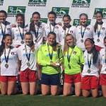 Champions on the soccer pitch