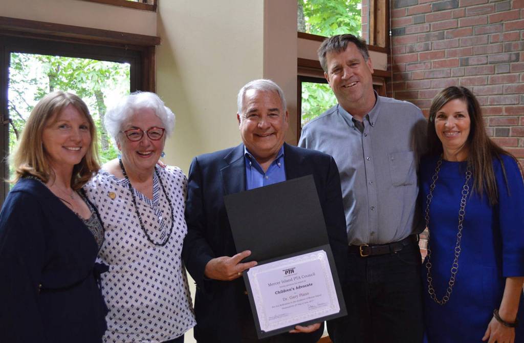 The Mercer Island PTA Council recognized outstanding programs and individuals who contribute above and beyond to the district&rsquo;s school communities on June 2. Photo courtesy of the Mercer Island School District