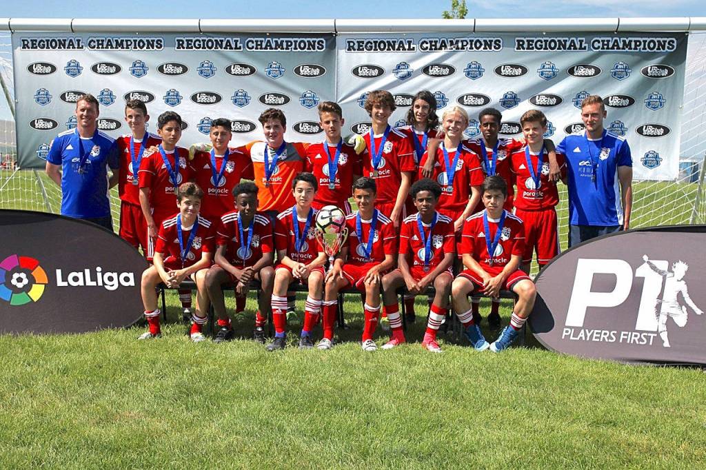 Photo courtesy of Adam Nowland                                The NPSA Titans BO3 Navy boys soccer team captured the US Club Northwest Regionals championship courtesy of a 6-2 win against the FPSC Fury BO3 on June 26 in Yakima. It was the first regional title in the club&rsquo;s history.The Titans roster consists of Max Medin (Mercer Island resident), Dilon Spahia (Mercer Island resident), Carter Bawcutt, Ibrahim Burka, Kai Snyder, Adrian Martinez, Bridger Tautvydas, Oakley Browning, Roberto Guzman, Dexter Shack, Trent Denholm, Anthony Ramos, Alexander Kovsky, Carlos Espinoza, Blake Porter, Yadata Jamal, Robel Kidanemariam and Antheny Leal. The Titans will compete in the US Club Nationals tournament from July 21-24 in Indianapolis.
