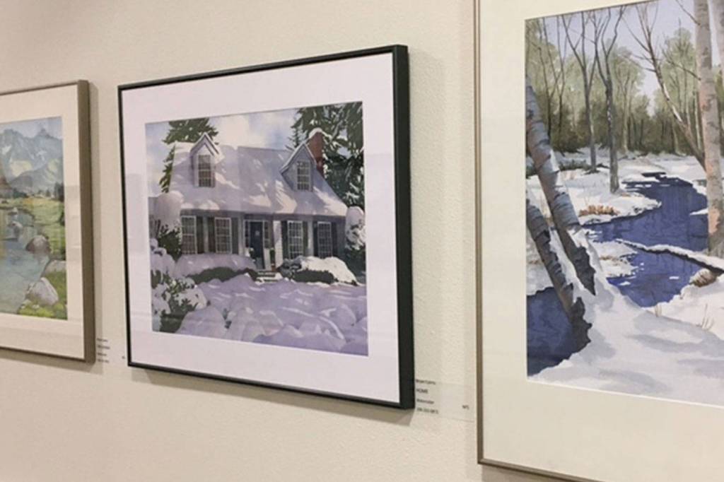 Covenant Shores features art by former Mercer Island mayor