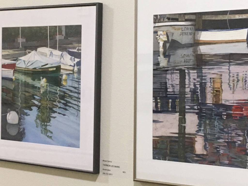 Covenant Shores features art by former Mercer Island mayor