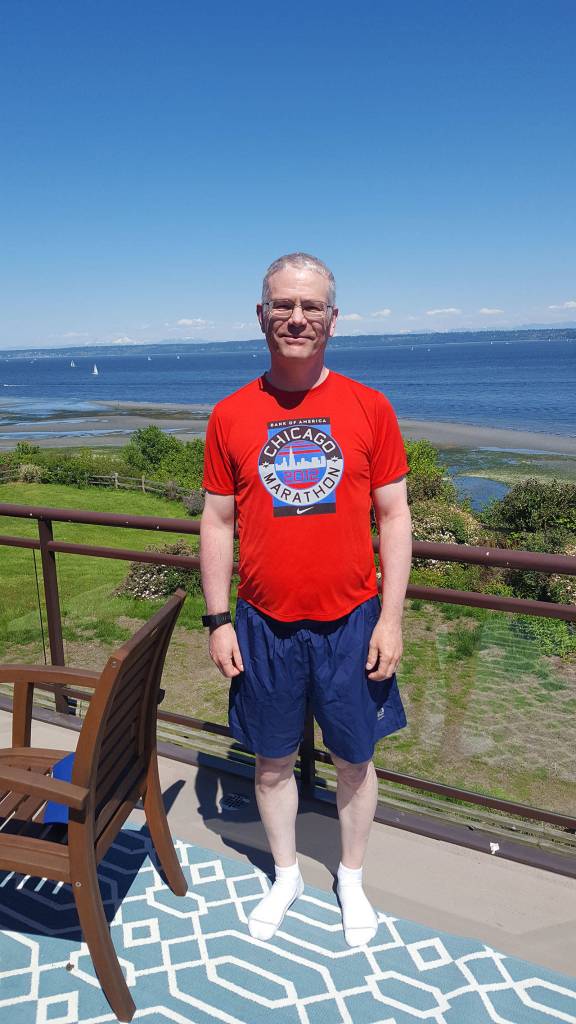 Glen Cook suffered a heart attack at home in September 2016. Courtesy photo