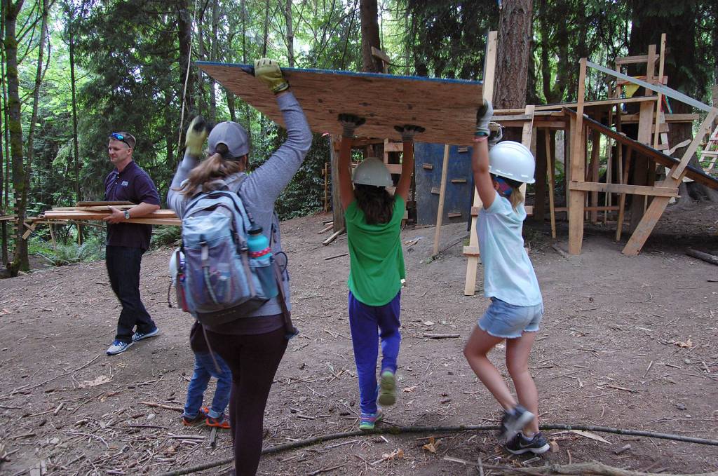 Mercer Island’s Adventure Playground inspires creativity in construction