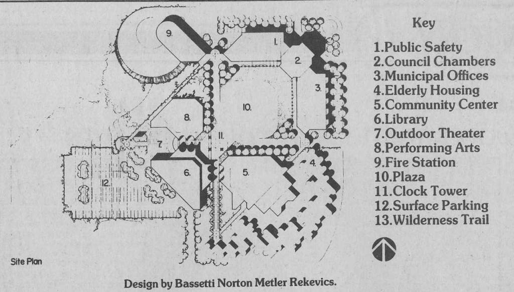 Civic Center Plan 1985