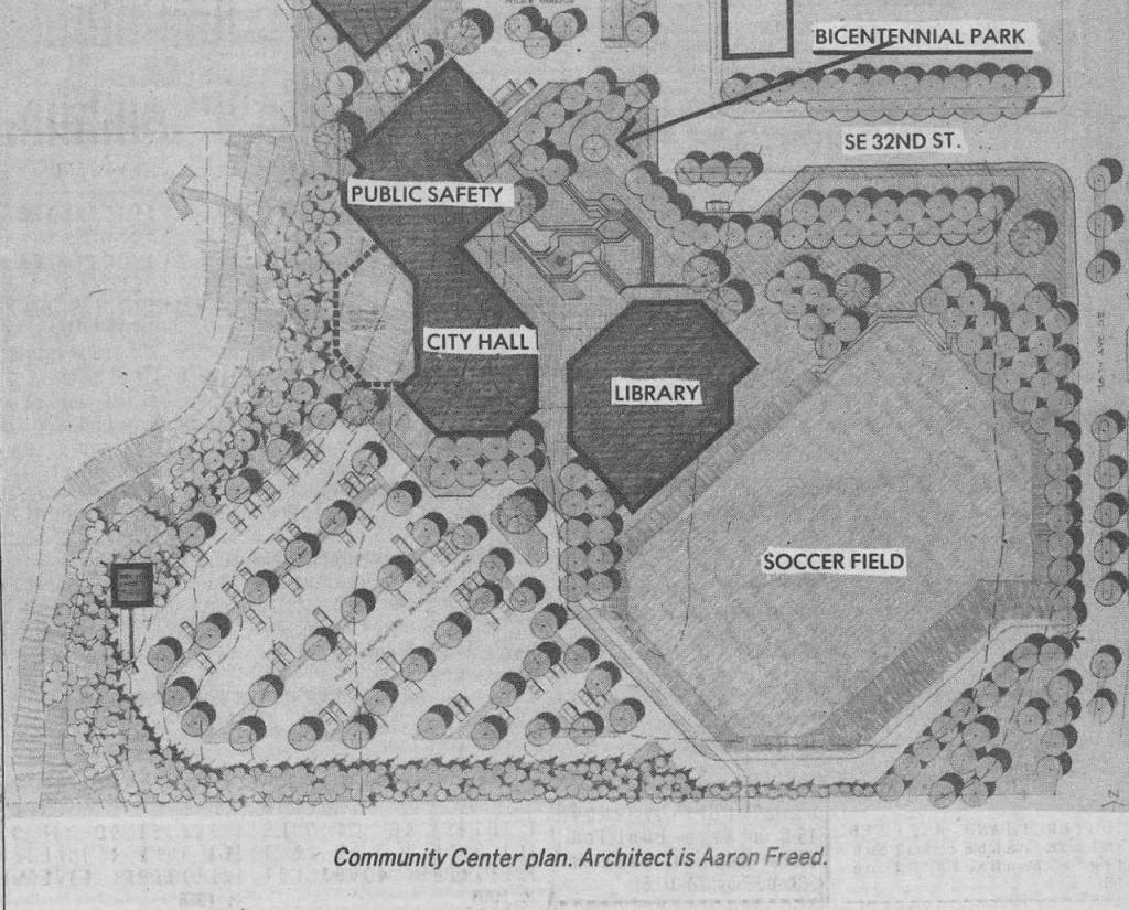 Community Center Plan 1976