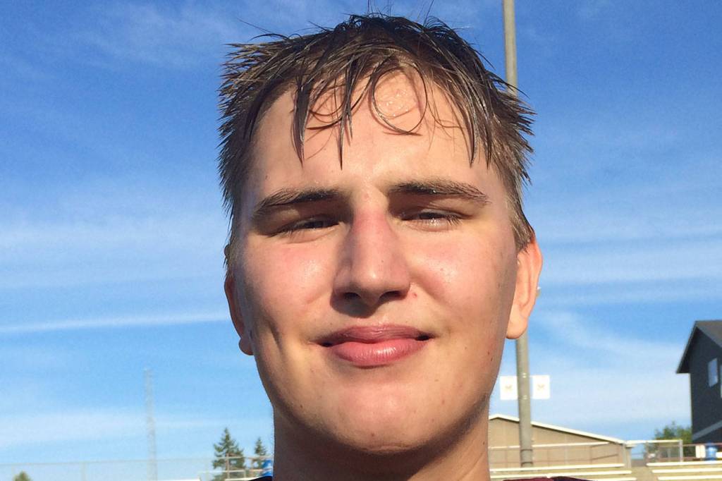 Turk towers above his opponents in the trenches