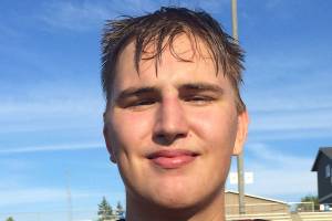 Turk towers above his opponents in the trenches