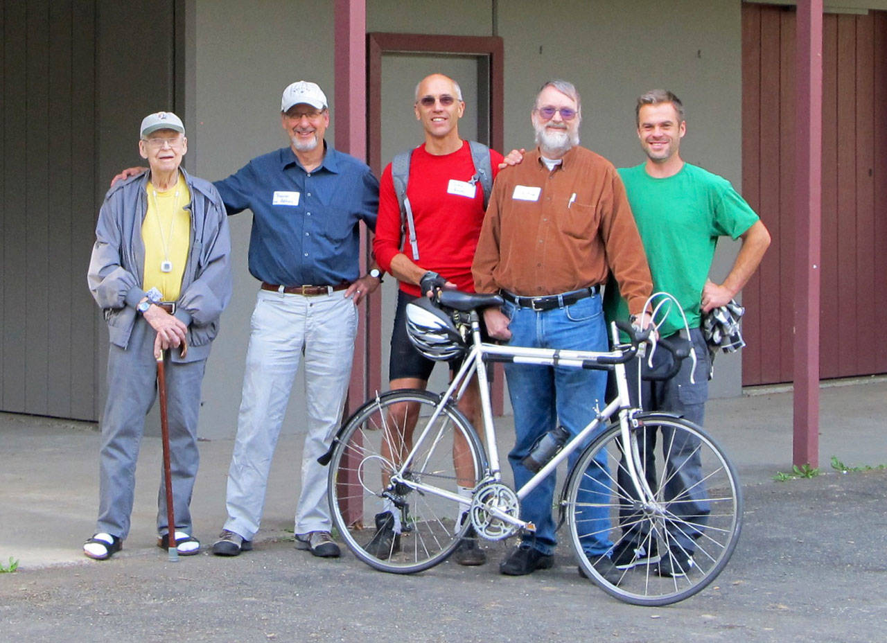 Former Mercer Island High School members of the Committee to Save the Earth attended a community forum on Saturday at the Mercer Island Library. Photo courtesy of Ira Appelman